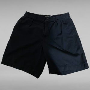 Polo by Ralph Lauren Pleated Shorts, Solid Blue, (P060223-2)